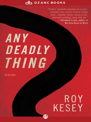 cover image of Any Deadly Thing